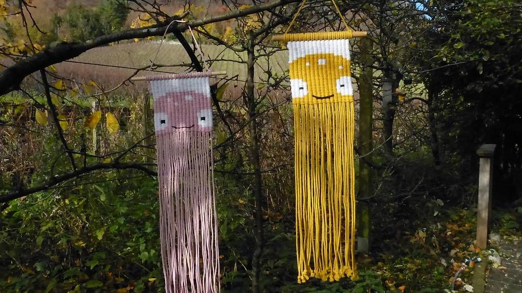 Tutte le decorazioni: Décoration Murale pour Enfant en Macramé. – Nuovo e nell'imballaggio originale da Les Evouettes venduto da Atelier_Saracura1 1