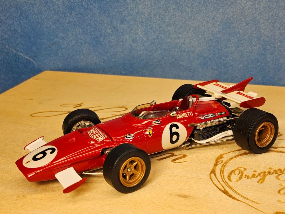 SMTS KIT Andretti __ Ferrari 312B __ Racing Line RL13 _ 1:43 (Defekt ...