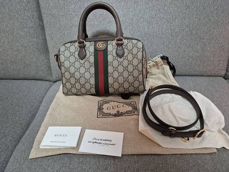 Gucci Ophidia Boston Bag Medium