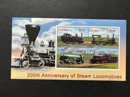 Guyana 2004 Steam Lokomotives ** Luxus (C596)
