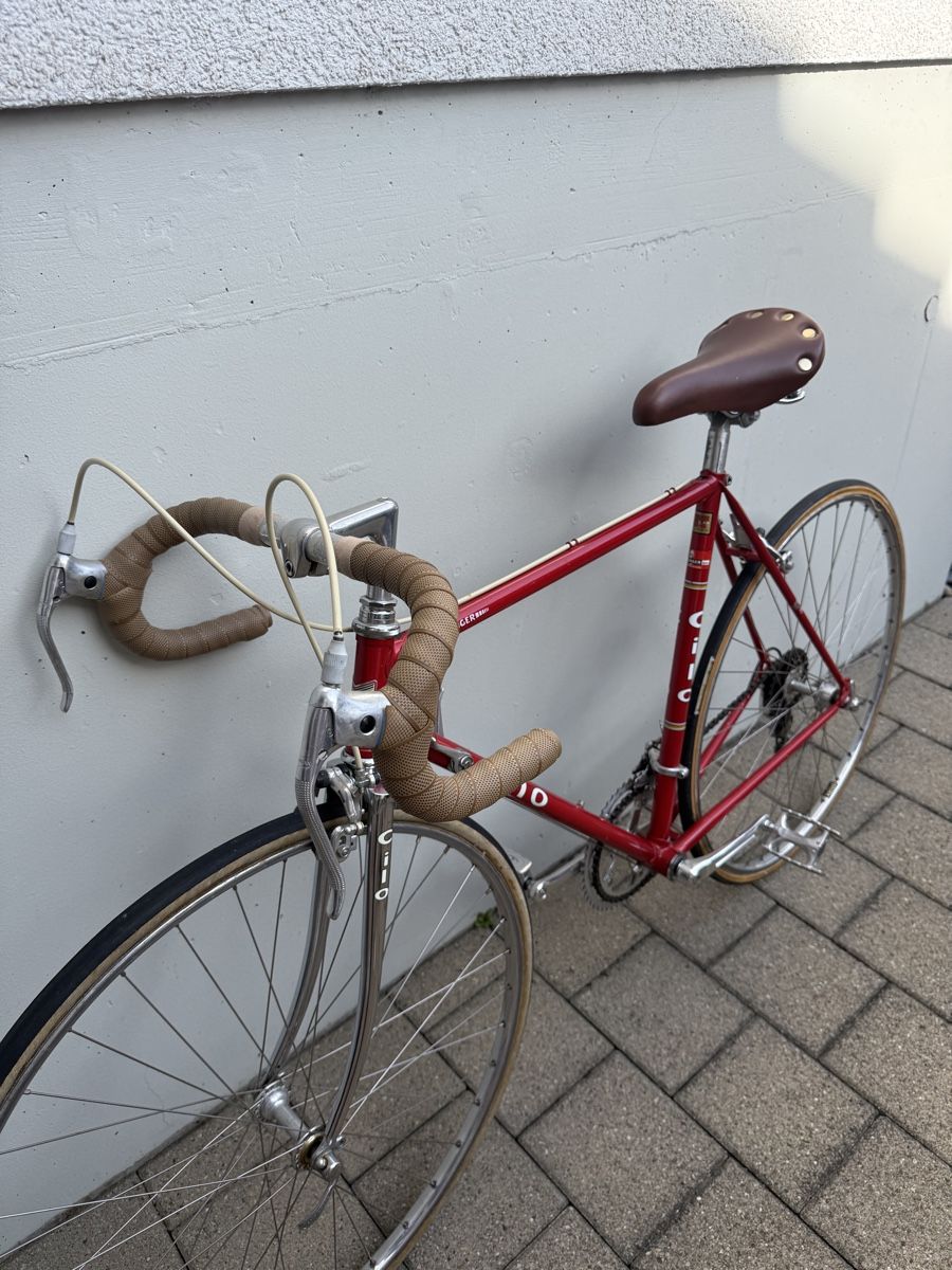 Cilo Biciclette: Retro Rennrad Cilo rot – Usato da Winterthur venduto da melwatch 2