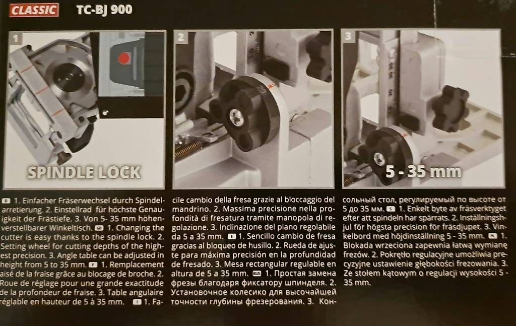 Einhell Tutte le macchine: Flachdübelfräse Einhell TC-BJ 900 – Nuovo e nell'imballaggio originale da Ittigen venduto da udonno2000 3