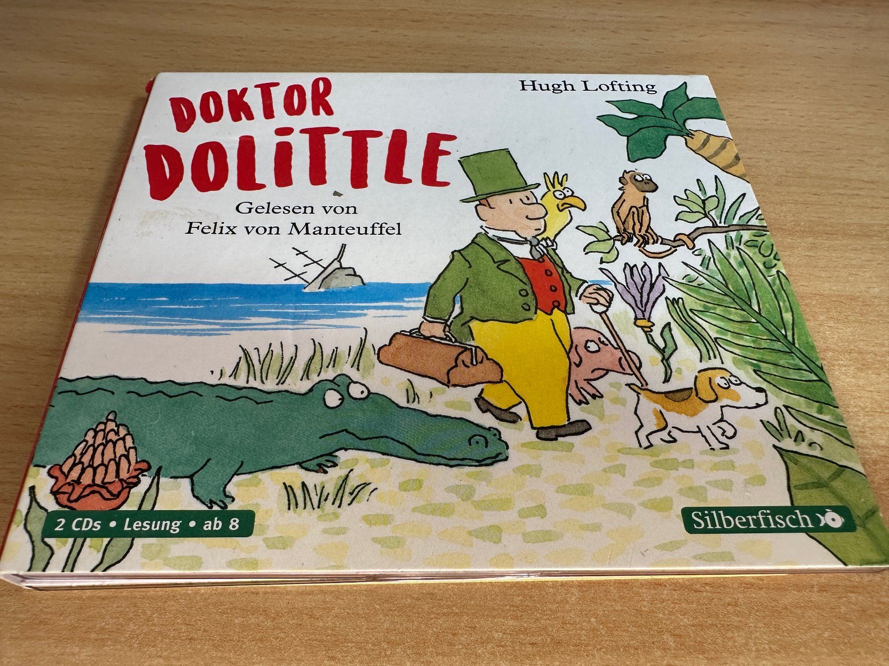 Audiolibri: Hugh Lofting - Doktor Dolittle - 2 CD – Usato da Rikon im Tösstal venduto da Alpenmutz
