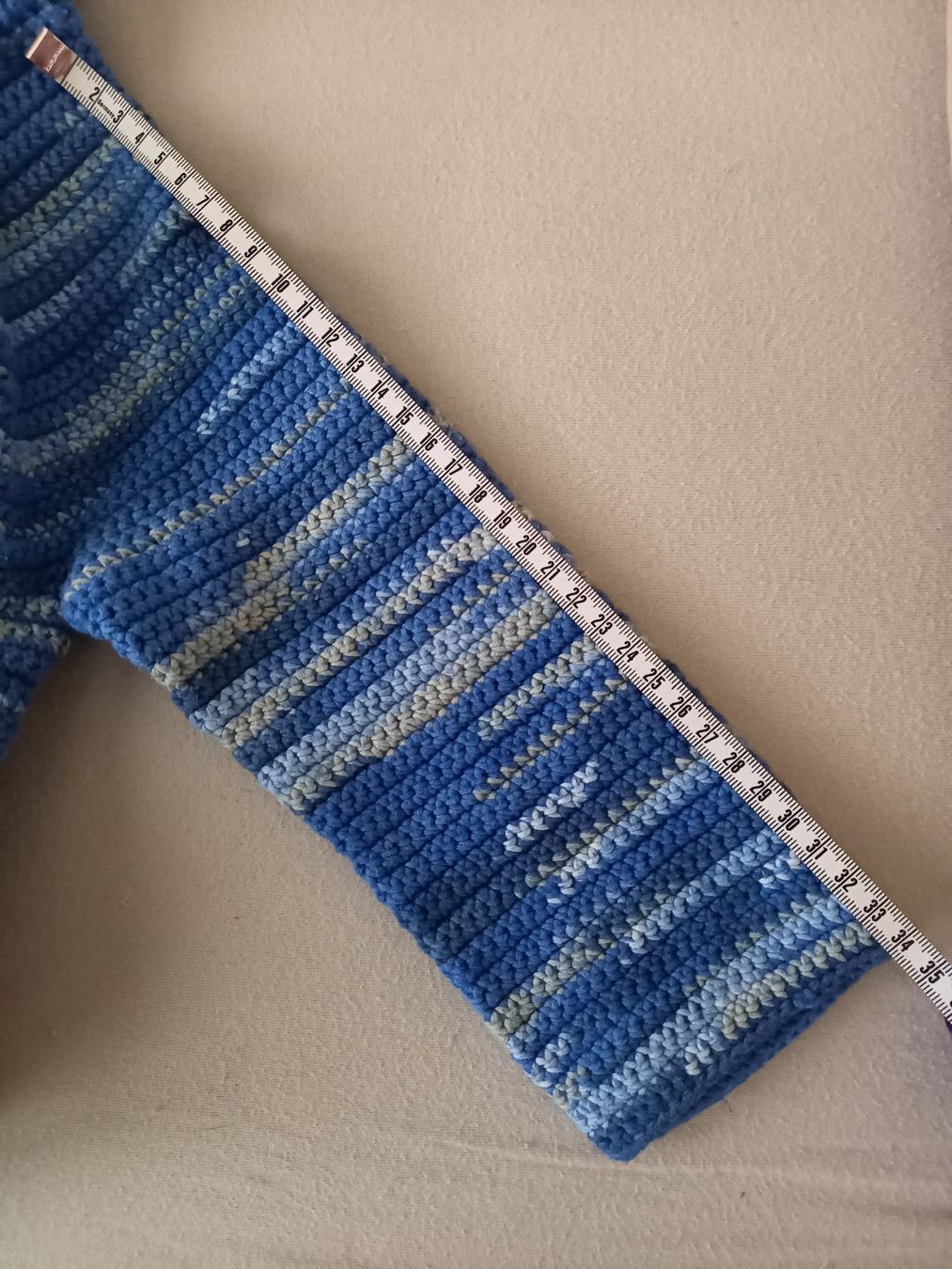 Jacken & Mäntel: blaue Strickjacke Baumwolle ca. Gr. 80 / 12 Mt. – Gebraucht aus Unterengstringen von saraman 3