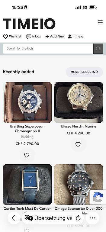 Breitling Orologi: Breitling Superocean Chronograph II – Usato da Zürich venduto da timeio-swapwatch 9