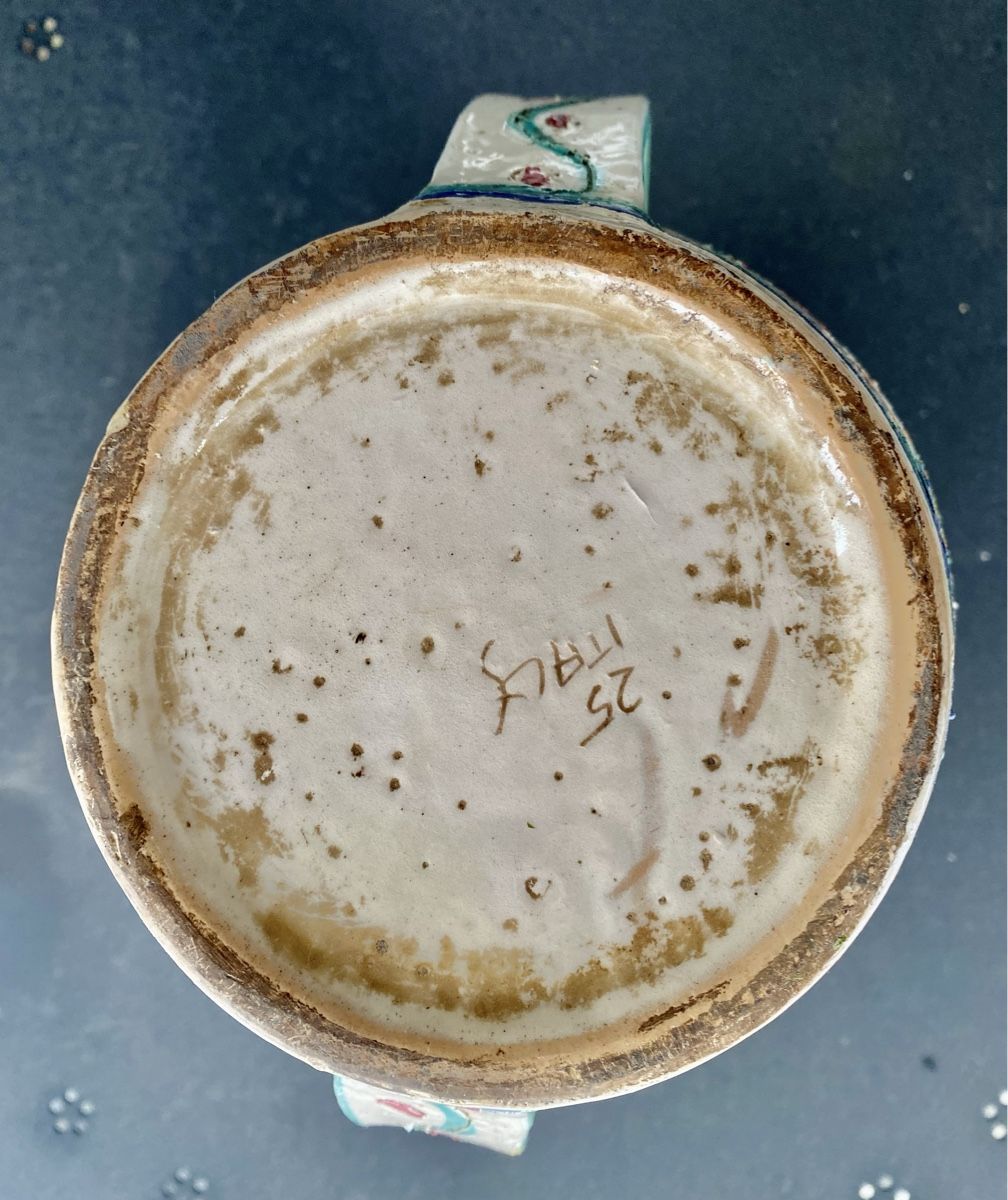 Vasi & Recipienti: Grösse handgemalte Vase. – Usato da Zürich venduto da Manubene 7
