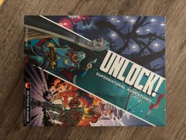 Brettspiel UNLOCK Supernatural Adventures Deutsche Ausgabe