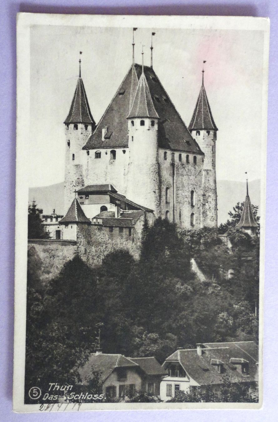 Cartoline postali: Thun - Das Schloss – Difettoso da Fétigny venduto da Billy2miny
