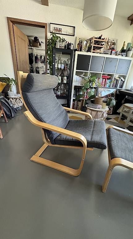Sessel: Ikea POÄNG Sessel Eichenfunier – Gebraucht aus Luzern von vma_q252 1