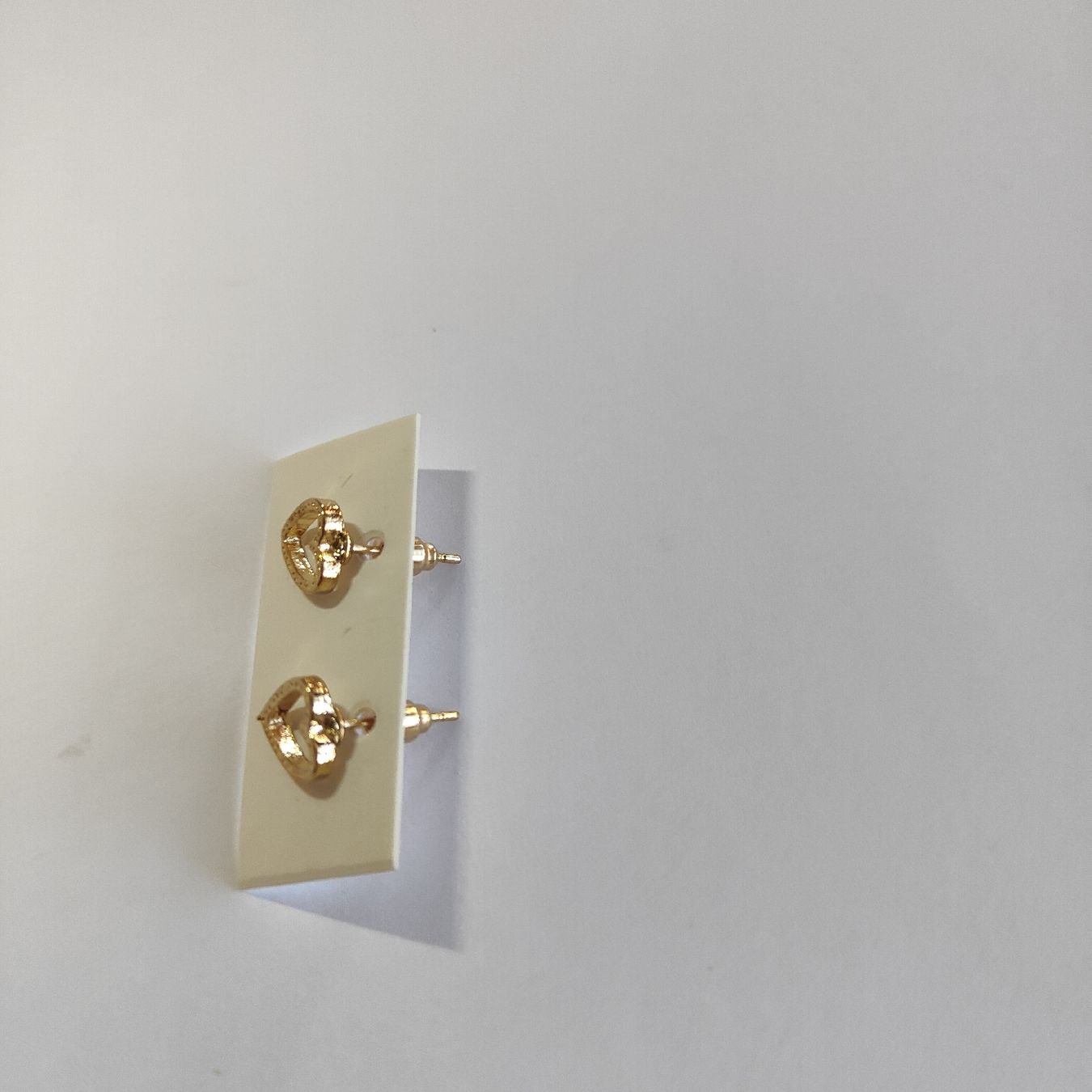 Orecchini pendenti & Orecchini a lobo: Ohrstecker Herz goldfarben Neue  – Nuovo (secondo la descrizione) da Trimbach venduto da lysy507777 3