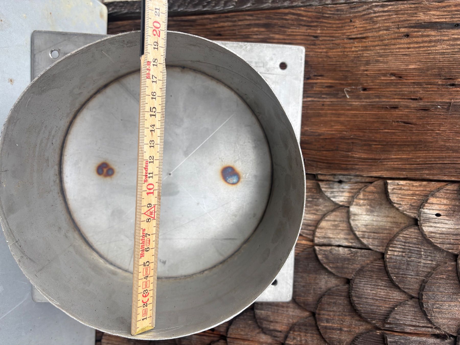 Camini: Deckel aus Cromstahl – Usato da Ruswil venduto da Kolben01 6
