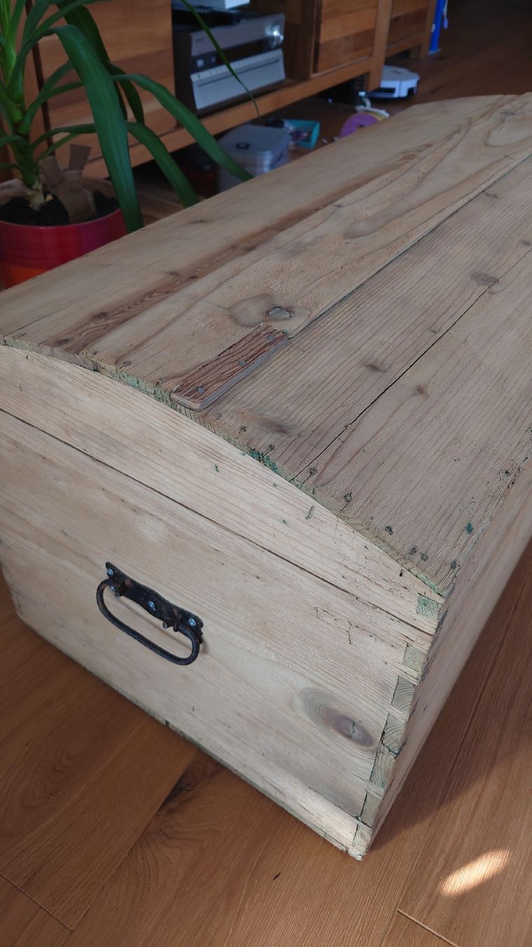 Cassapanche: Truhe Holztruhe Kiste mit Griffen – Usato da Abtwil SG venduto da Ruwn 2