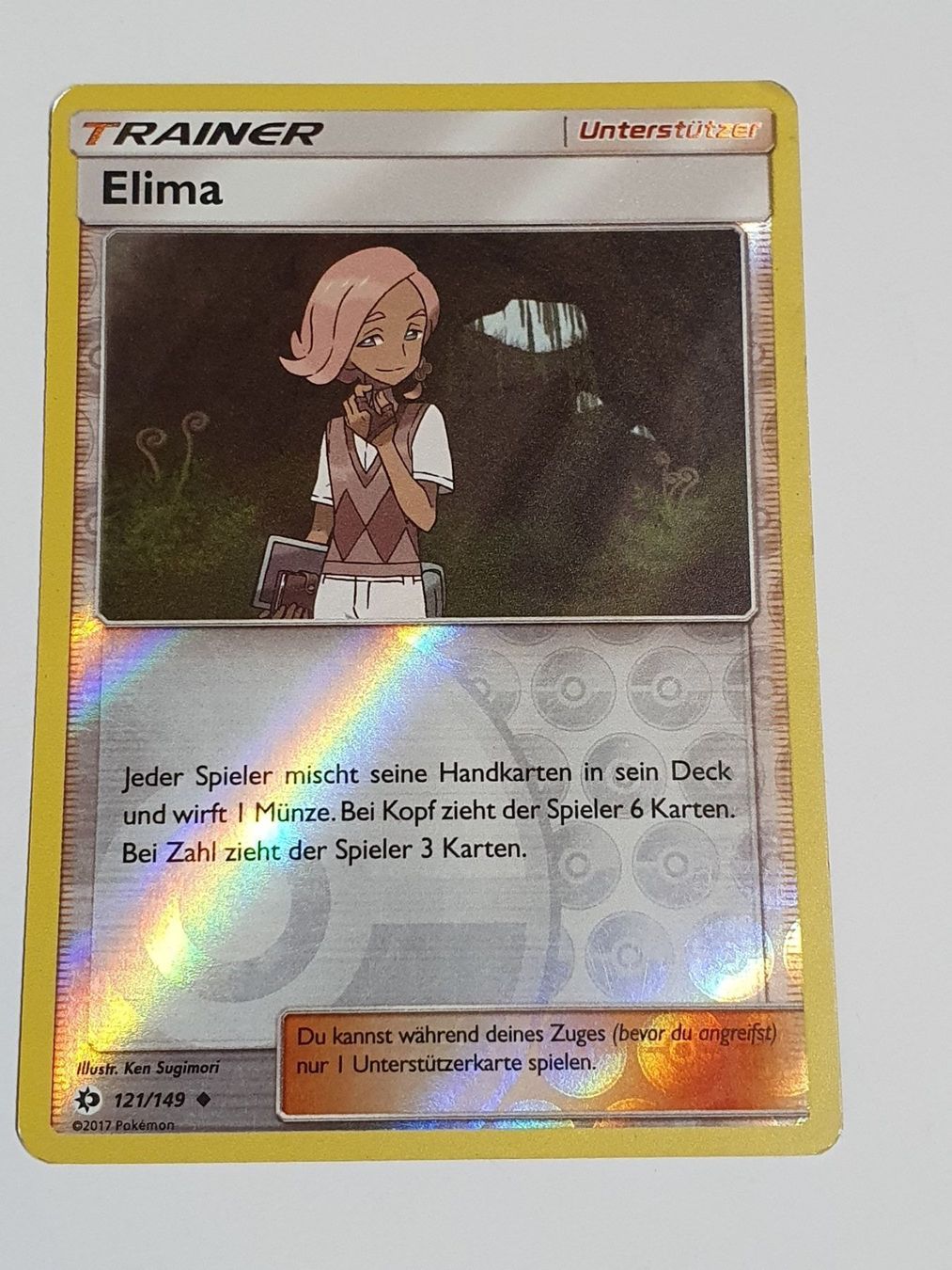 Pokémon Cartes à collectionner: Pokémon Trainer Elima reverse holo 2017 – D'occasion à Oberdorf BL par BaldenEagle