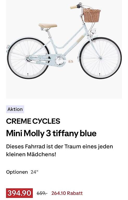 Biciclette: CREME CYCLES Mini Molly 3 - 24" – Usato da Zürich venduto da Hipall 4
