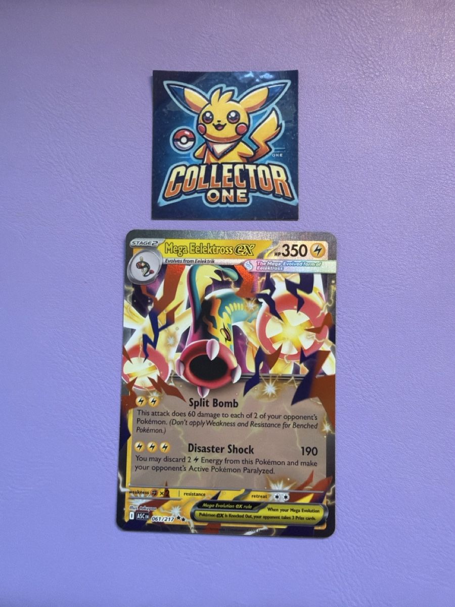 Pokémon Carte collezionabili: Pokemon Mega Eelektross EX Rare Top – Nuovo (secondo la descrizione) da Lommiswil venduto da CollectorOne