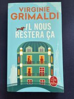 Livre "Il nous restera ça" Virginie Grimaldi broché