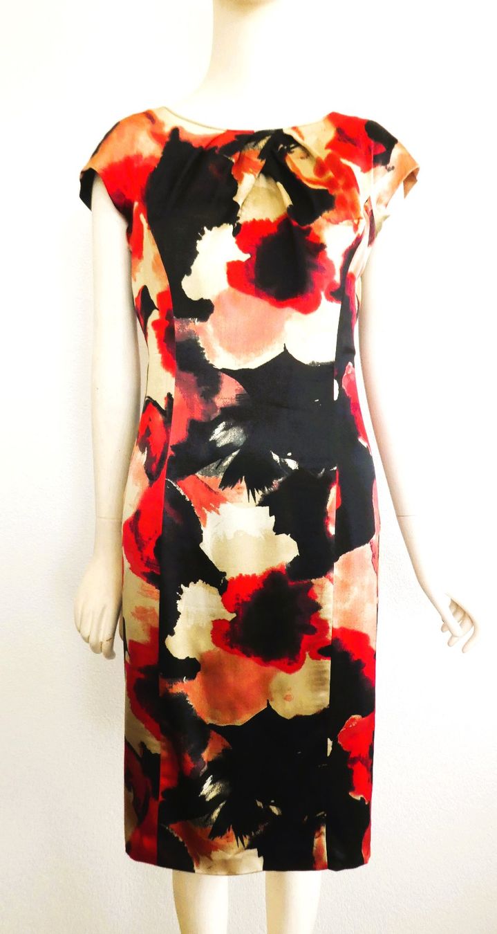 Moschino Vestiti: MOSCHINO Seiden Kleid, IT44/DE40 – Usato da Berneck venduto da chouchou1415