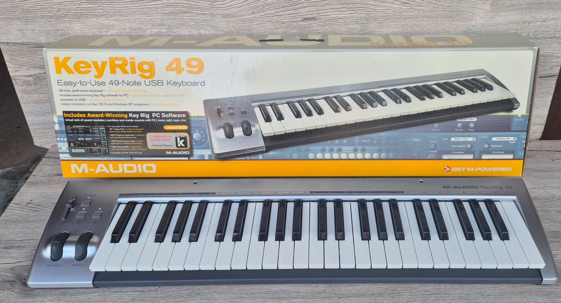 M-Audio Musikinstrumente: M-Audio KeyRig 49 MIDI-Keyboard / Controller – Gebraucht aus Neerach von sillis 1