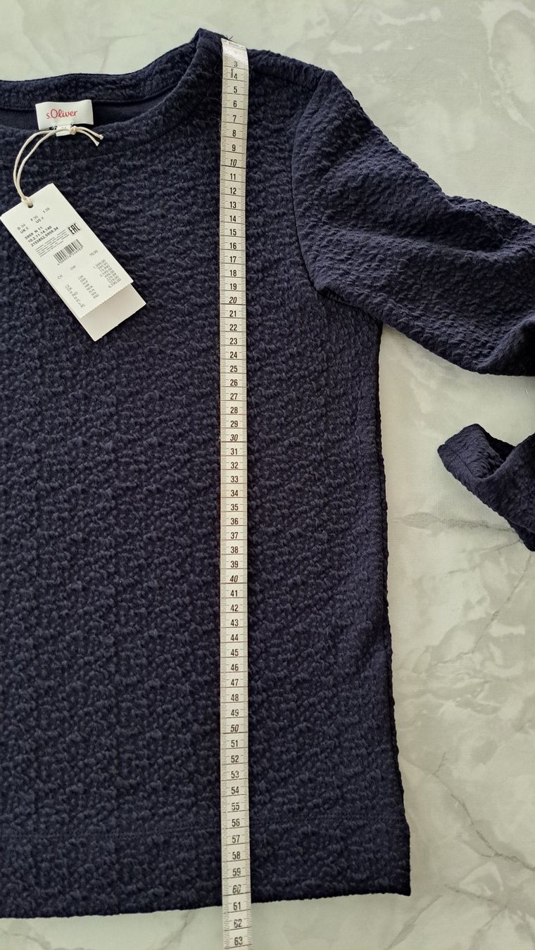 S.Oliver T-Shirts: Sweatshirt mit Jacquard-Muster – Neu und originalverpackt aus Elgg von Semmerli 4
