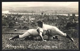 Klingnau, Turnfest Juni 1914, Ringer, Or