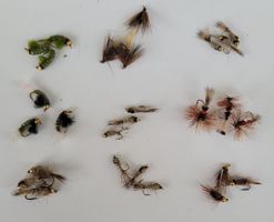 27 Stück trockene-Nass Fliege Nymphen Handmade
