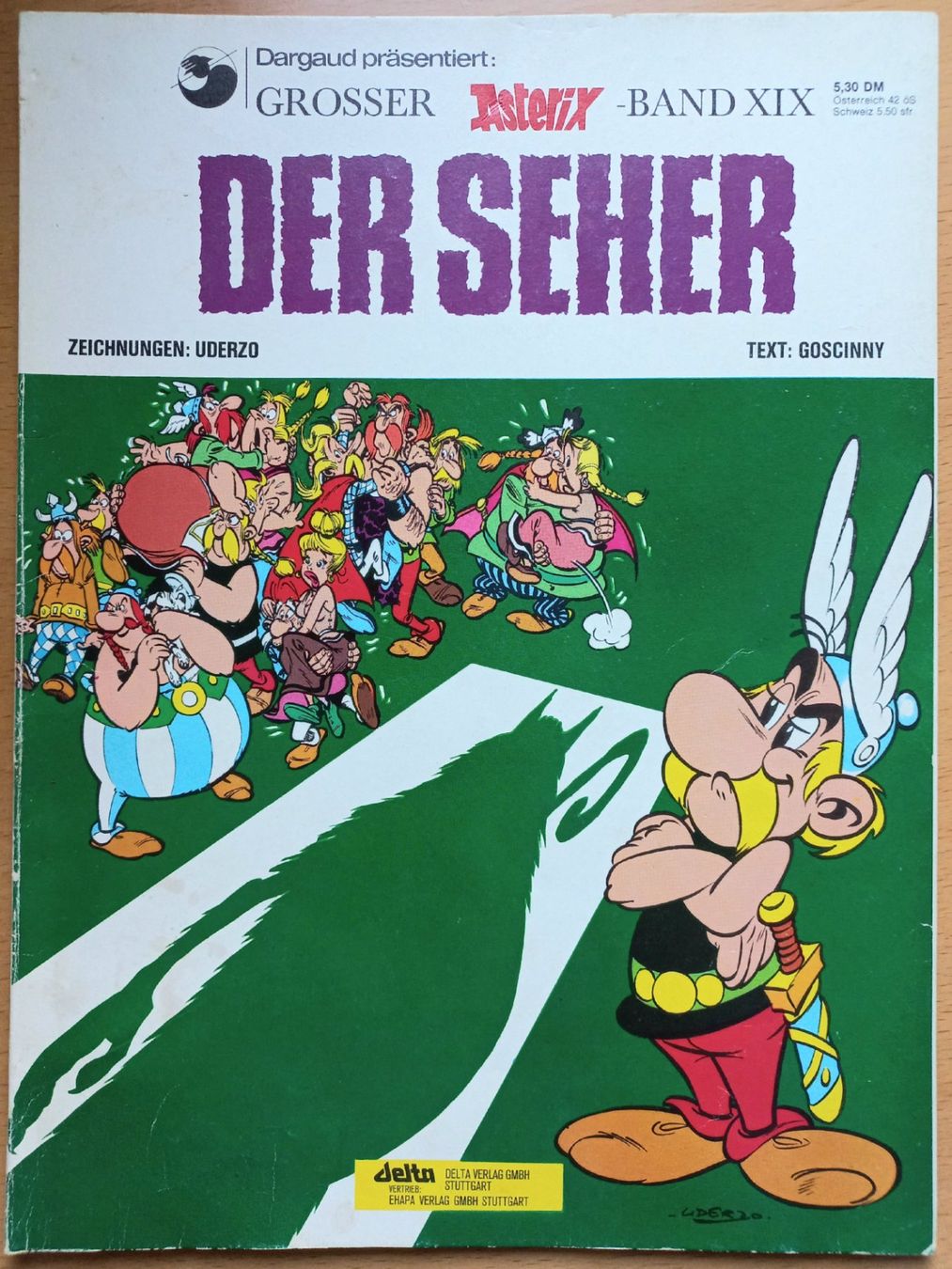 Fumetti: Comic - Asterix XIX - Der Seher – Usato da Niederuzwil venduto da lubimaja