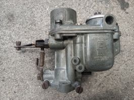 Oldtimer WEBER Vergaser zu Fiat Topolino gereinigt gedichtet