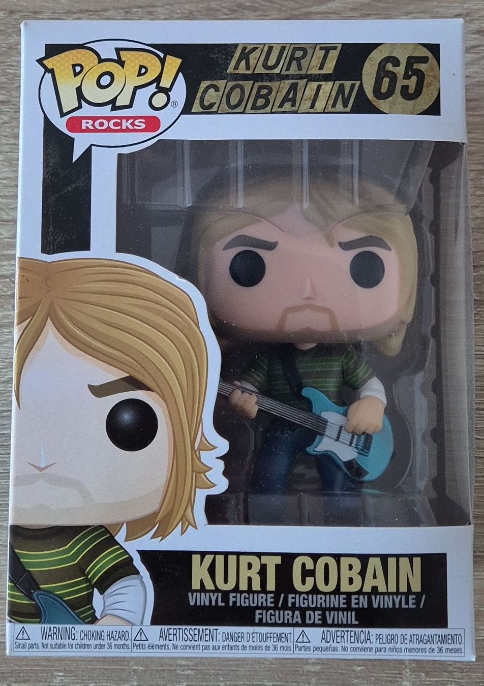 Funko Statuette: Funko Pop Kurt Cobain 65 - Rare – Nuovo e nell'imballaggio originale da La Chaux-de-Fonds venduto da joa_5yfy