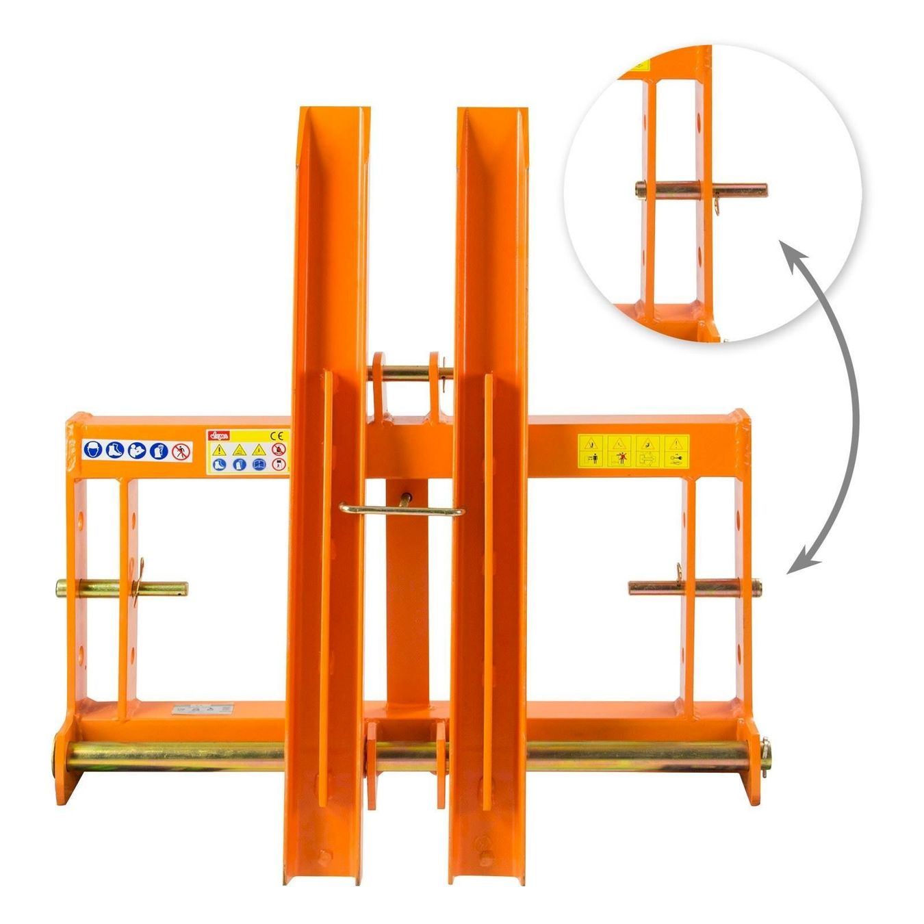 Remorques: DPG700 Palettengabel Kat 1+2 max 700Kg – Neuf avec emballage d'origine à Bottighofen par zaap 3