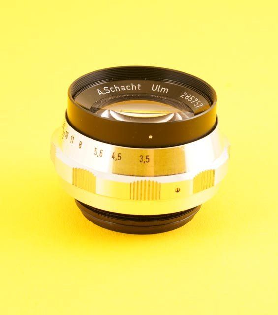Objectif Schacht Ulm 100mm F3.3 Travegar - Monture M42 - Fabriqué En Allemagne