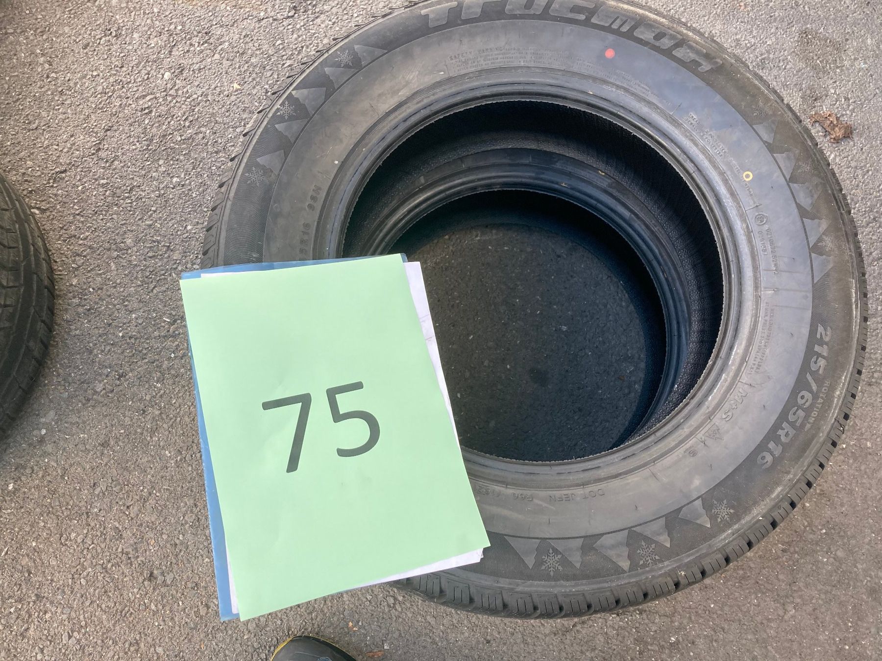 Pneumatici & Ruote complete: 215/65R16 Winterpneu – Usato da Cham venduto da WB2223 5