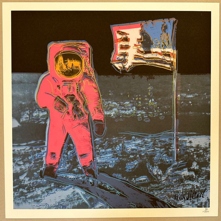 Andy Warhol: Moon Walk, POP Art 96/500 (Neu (gemäss Beschreibung)) in ...