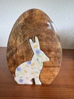 Hase im Ei Dekoration 14 cm