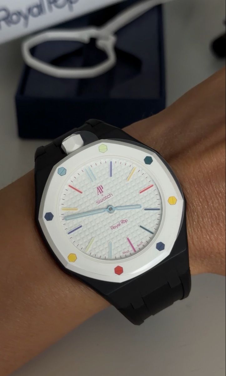 Swatch Orologi: Audemars Piguet x Swatch watch – Nuovo e nell'imballaggio originale da Paradiso venduto da viorea
