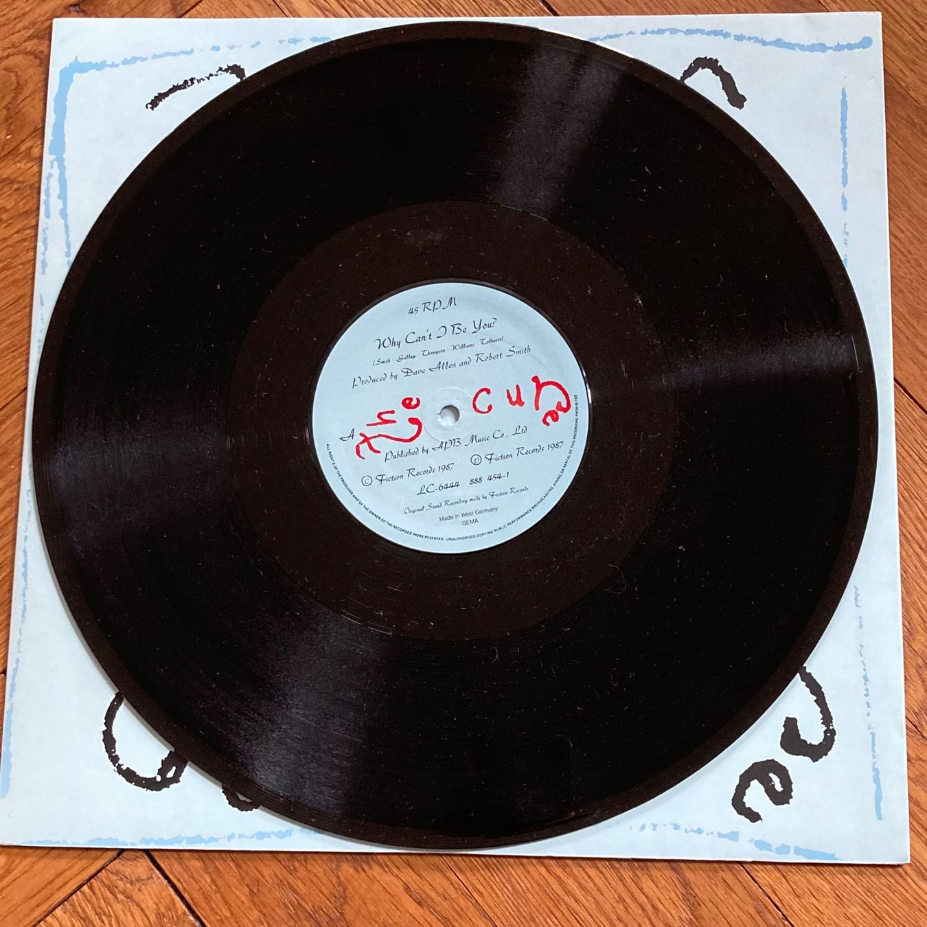 Vinyles: The Cure - Why Can't I Be You?, 12“ – D'occasion à Bern par Ntsamina 2