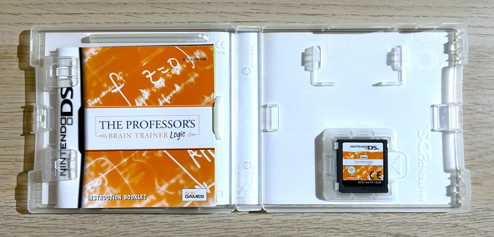 Nintendo Giochi: The Professor's Brain Trainer Logic Nintendo DS – Usato da St. Gallen venduto da Alpine.Arcade 2