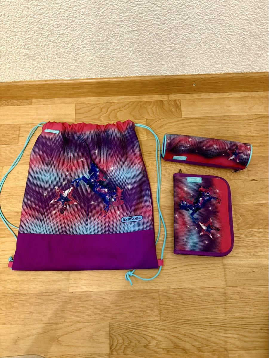 Sacs & sacs à dos: Herlitz Schulranzen Loop Plus – Einhorn – 4-teiliges Set – D'occasion à Winterthur par TanGen 4