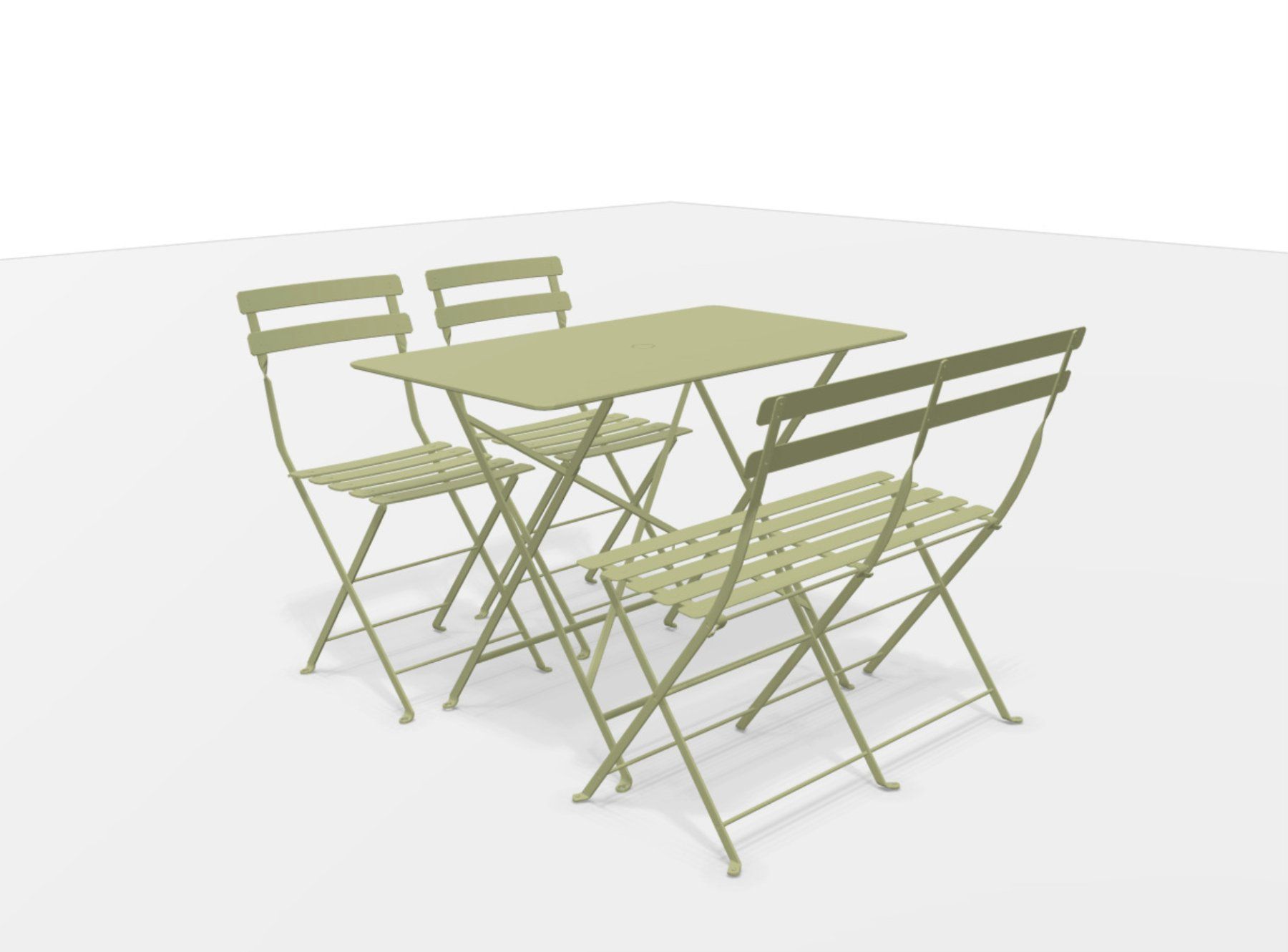 Fermob Set di tavolo e panche: Fermob Bistro Kombination – Nuovo e nell'imballaggio originale da Kriens venduto da Sitz_und_co