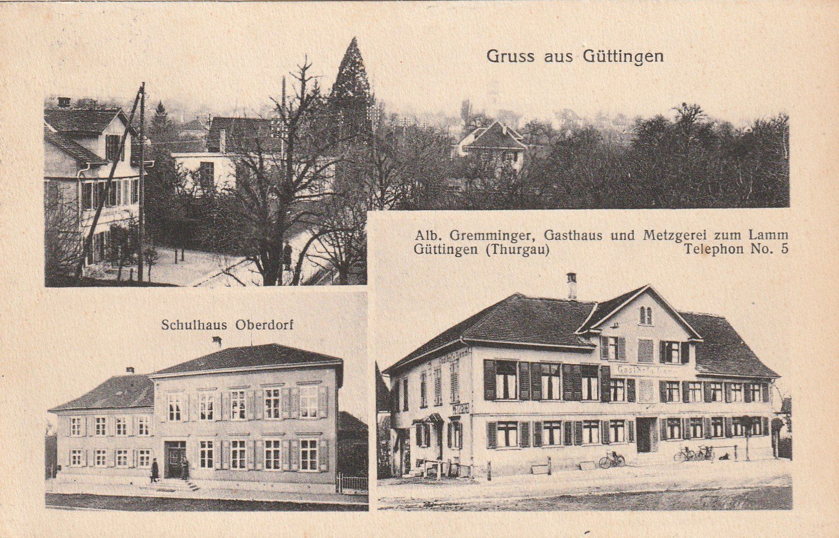 Ansichtskarten: Güttingen 3-bildrig – Gebraucht aus Rorschacherberg von fratovi2