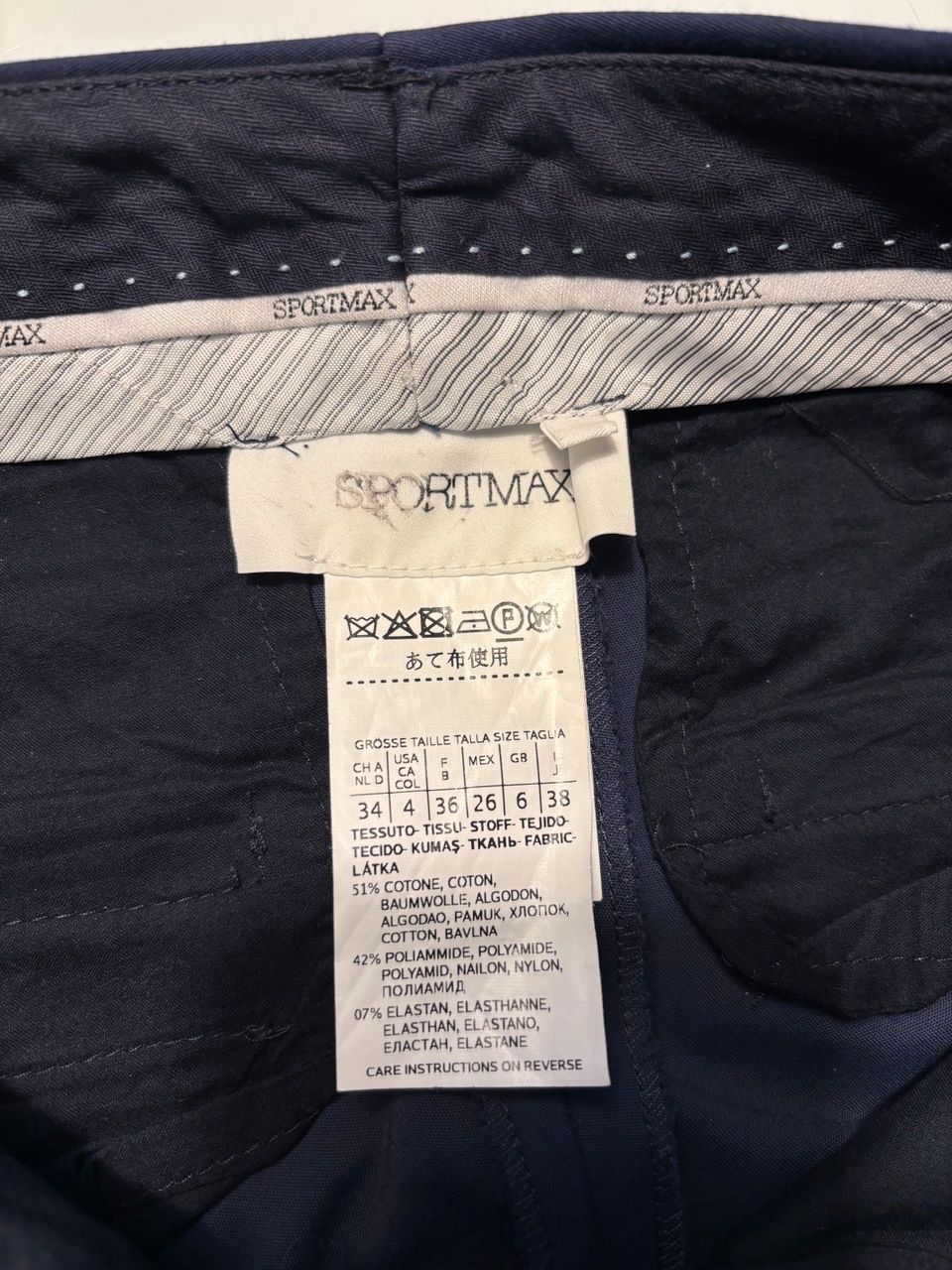 Pantaloni: Sportmax Hose – Usato da Eglisau venduto da SAM240186 2