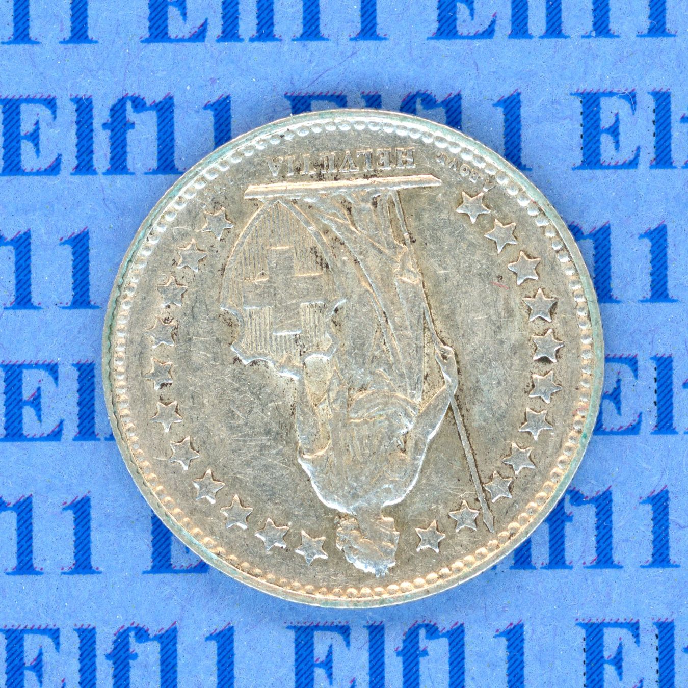 Alle Münzen: CHF___0.50 1953 ss-vz 50 Rappen – Gebraucht aus Widnau von Elf11 1