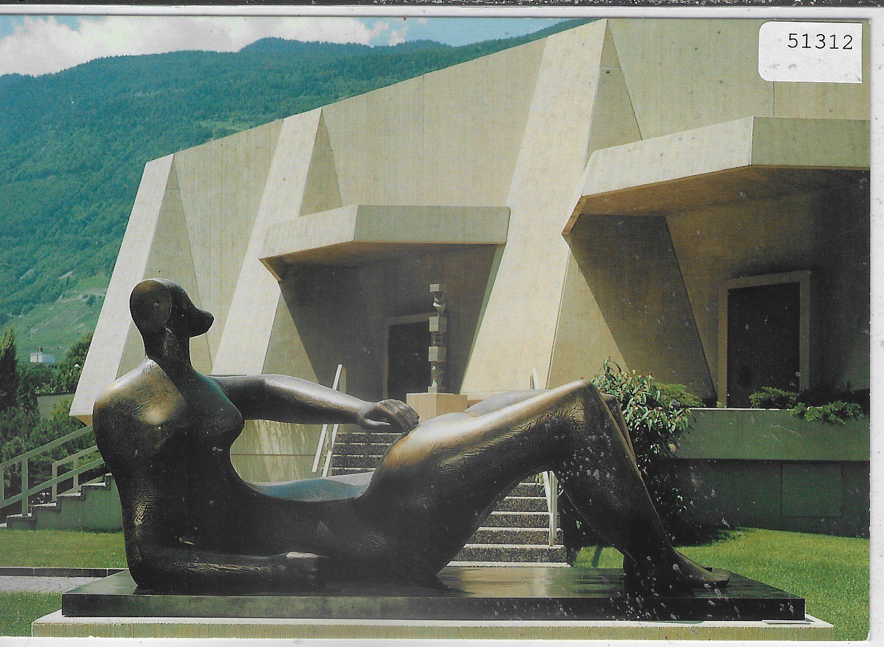 Cartoline postali: Fondation Pierre Gianadda - Martigny – Usato da Ettingen venduto da Kartenplanet