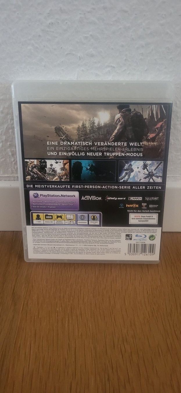 Sony Giochi: PS3 - Call of Duty Ghosts – Usato da Münsingen venduto da Heroism2010 1