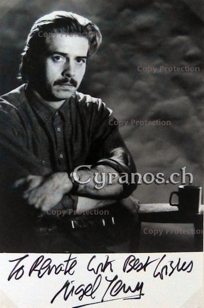 Autografi: Nigel Terry (1945-2015) Schauspieler - Autogramm – Usato da Dietikon venduto da cyranos1