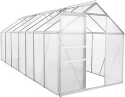 Zelsius Aluminium Gewächshaus 430×190cm