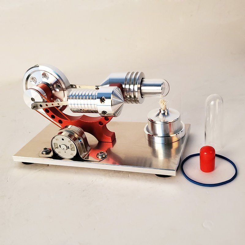 Modellbausätze & Standmodelle: Stirling Dampf Motor Modell Micro-generator Modell Wisse exp – Neu und originalverpackt aus Altenrhein von Solina 8