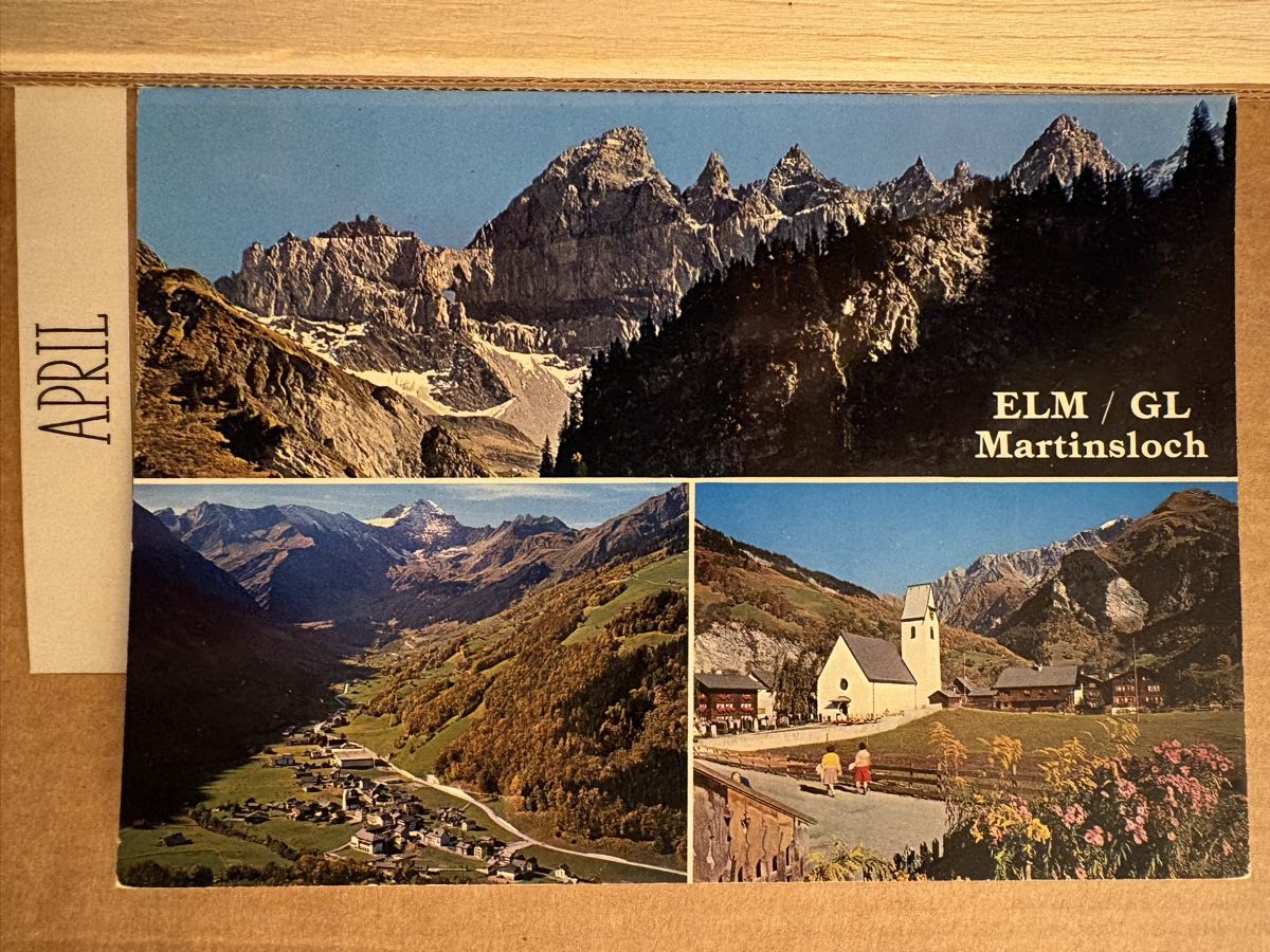 Ansichtskarten: AK von Elm Martinsloch – Gebraucht aus Rümlang von Kartenpost1