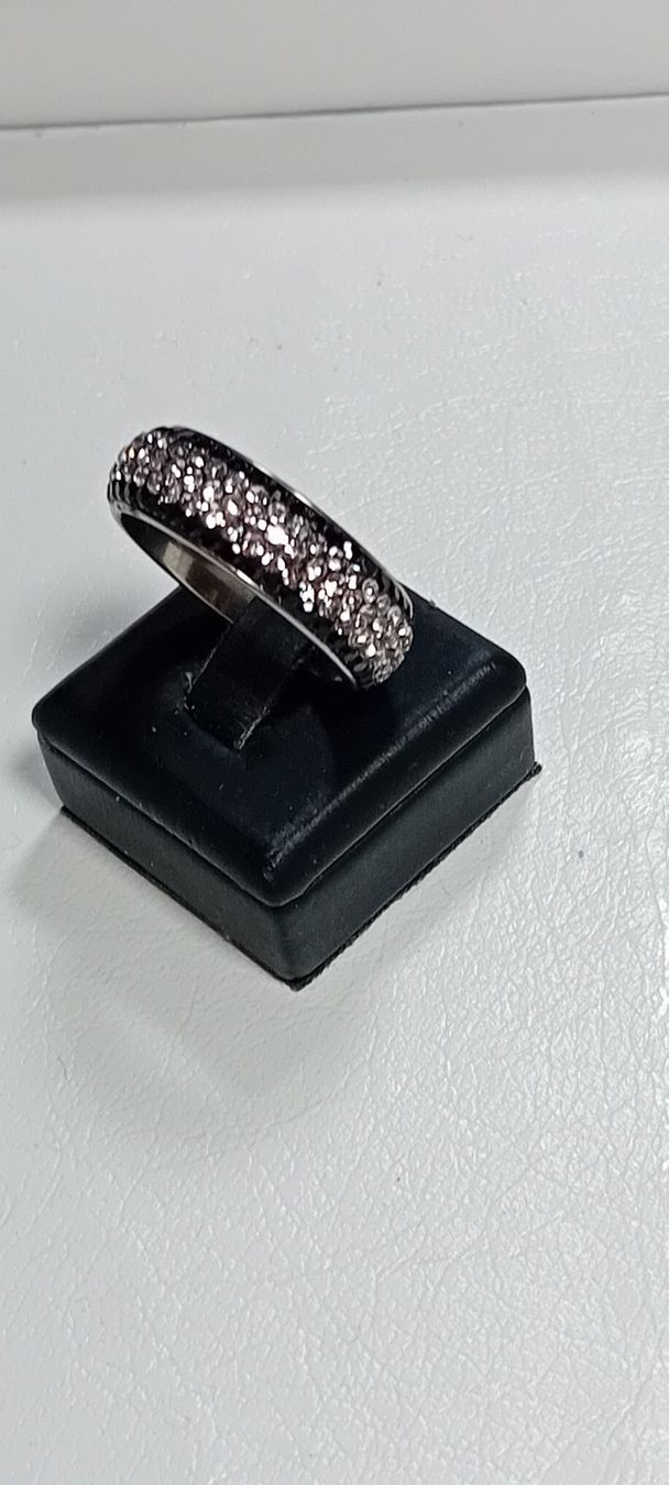 Anelli: ring edelsthal mit kristall,,,glanzig – Nuovo (secondo la descrizione) da Basel venduto da bij_5hqd 1