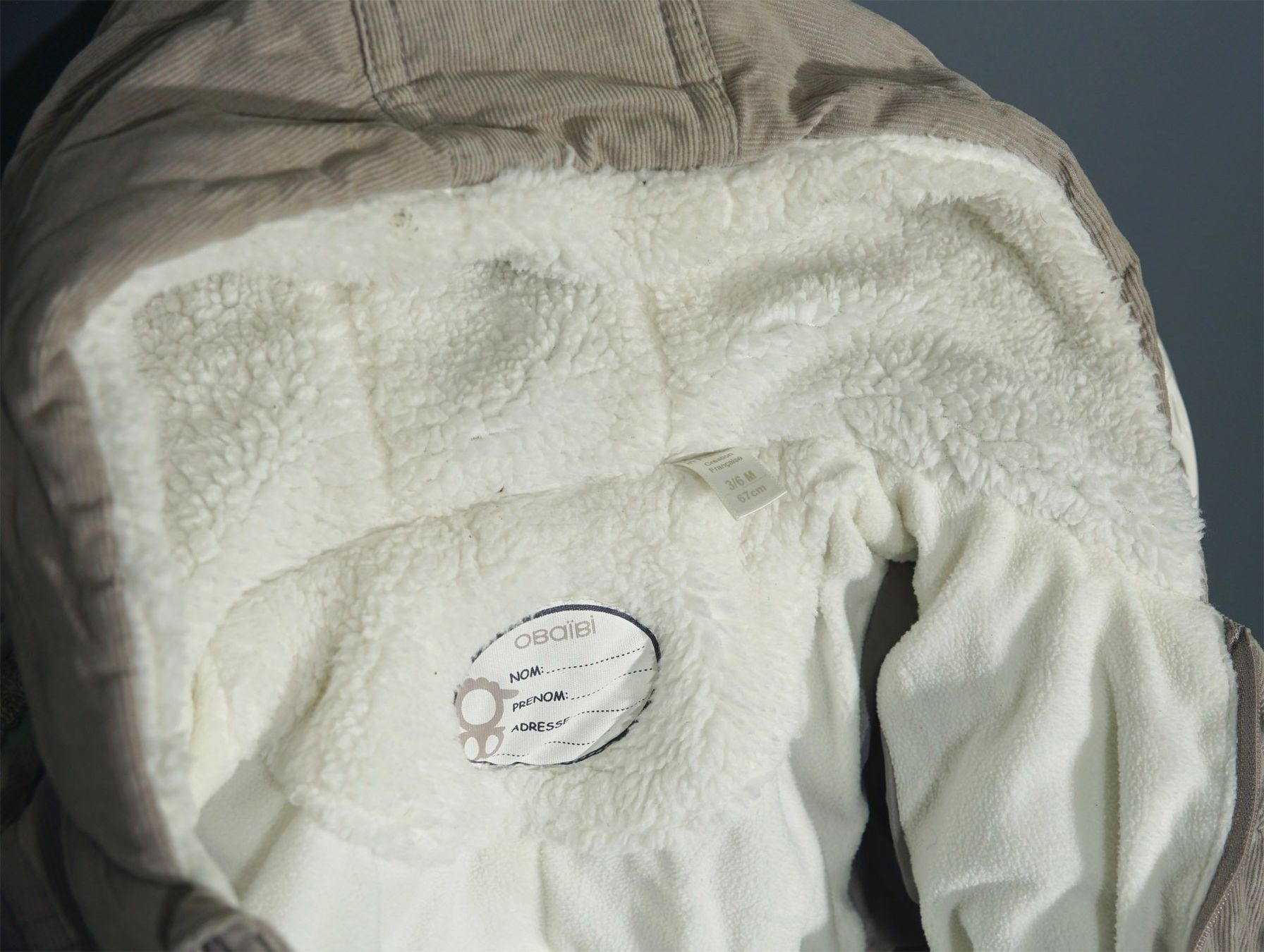 Pagliaccetti: süsser Obaibi Winter-Overall / Strampler 67cm – Usato da Meggen venduto da 1Class2Hand 8