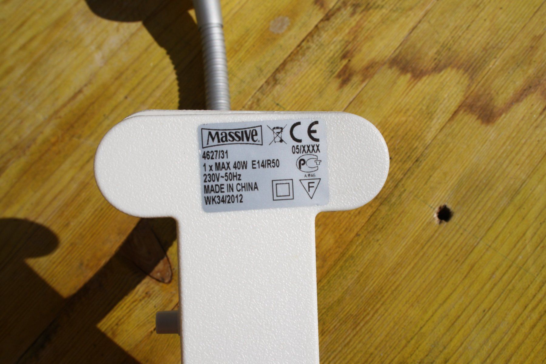 Lampade: KLEMMLAMPE MIT FLEXARM  SPOT LAMPE – Usato da Wauwil venduto da Pneuedy 3